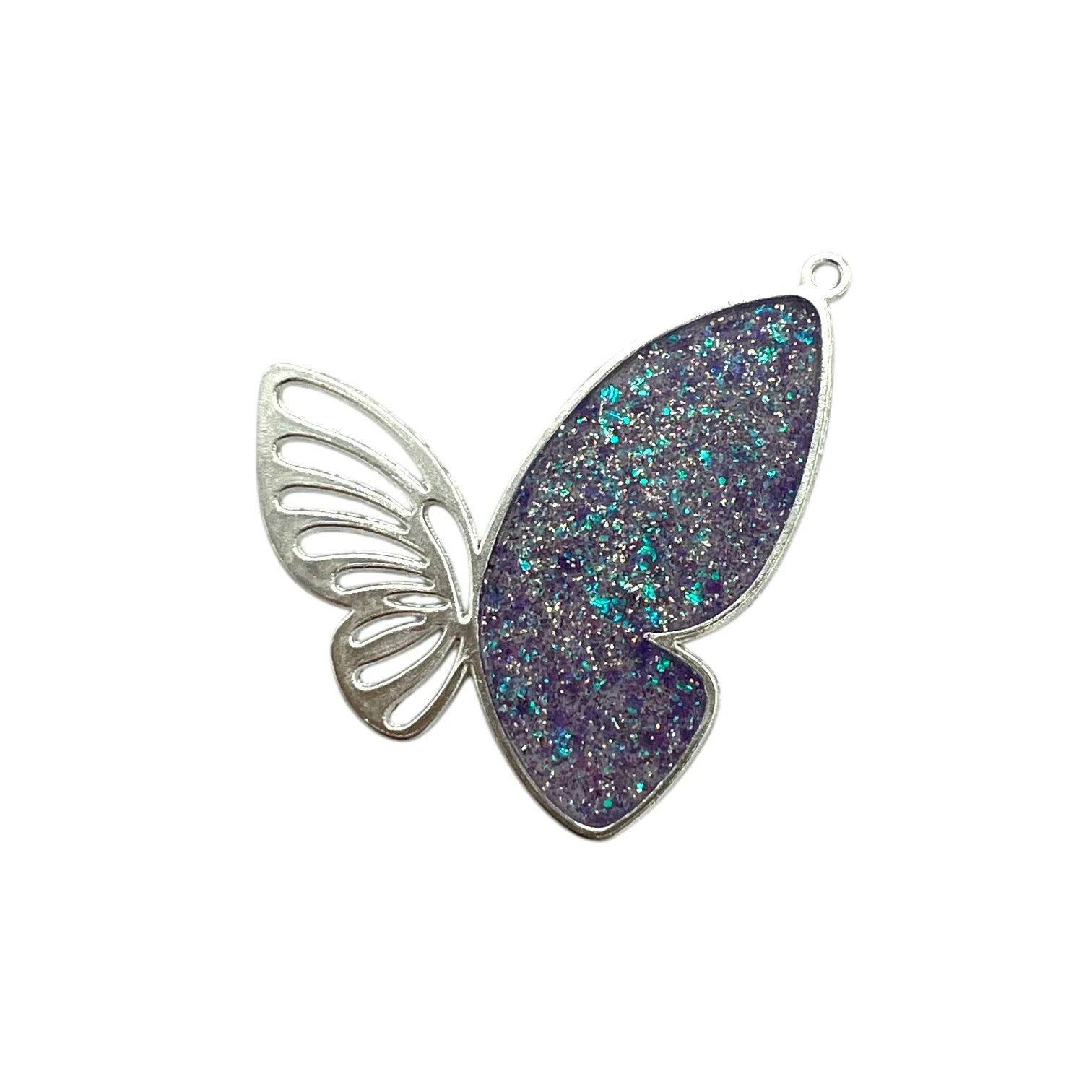 10 Pack of Butterfly Earring or Pendant Blanks in Gold or Silver - Image 2