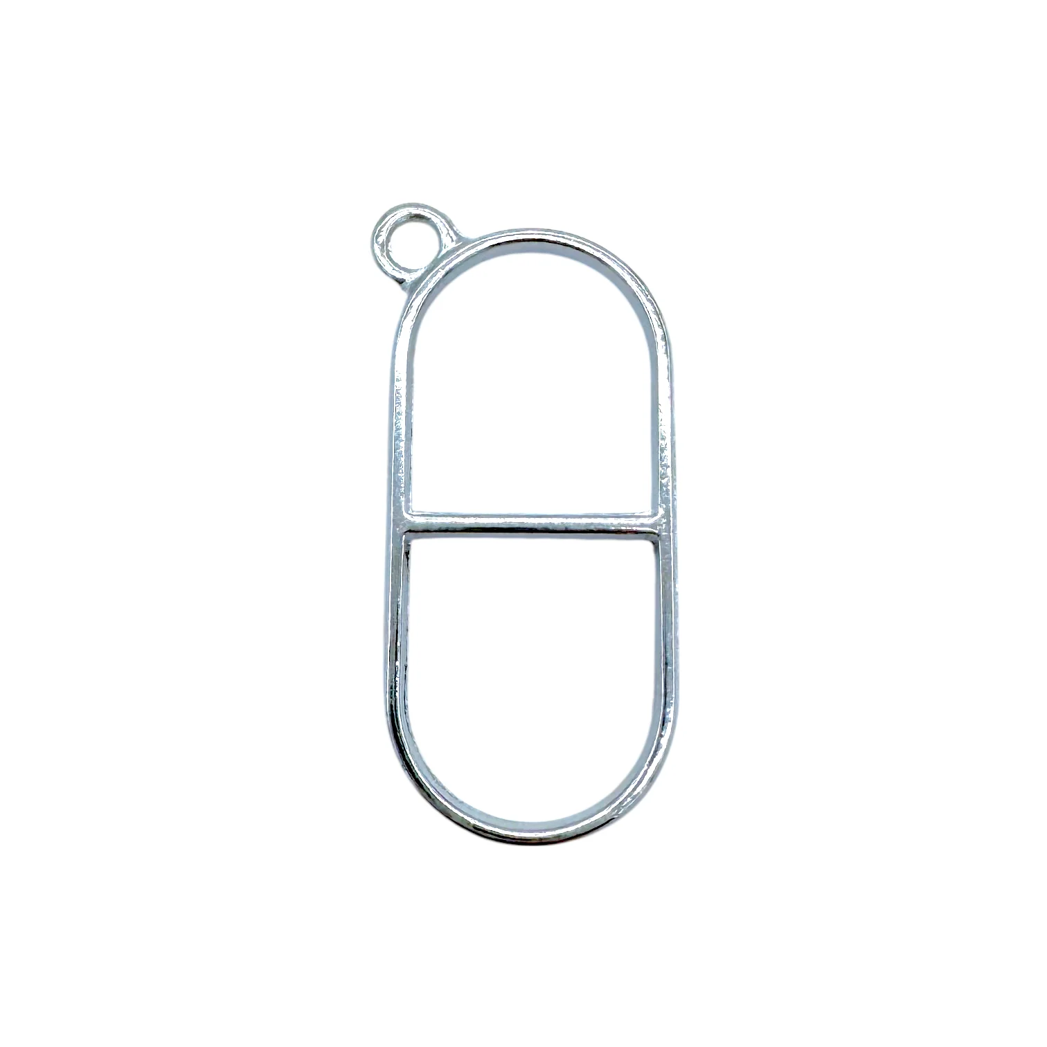 Pill Open Back Bezel Blank - 10 Pcs - Image 4