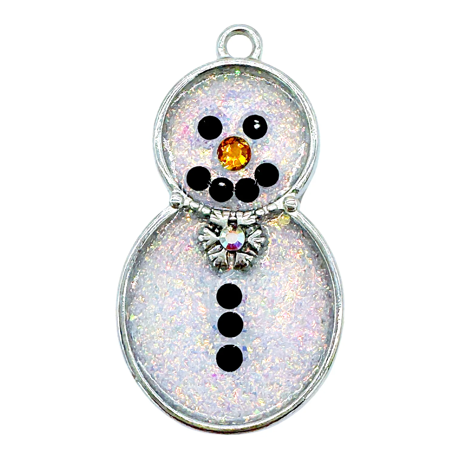 Snowman Open Back Bezel Blanks - 10 Pcs - Image 3