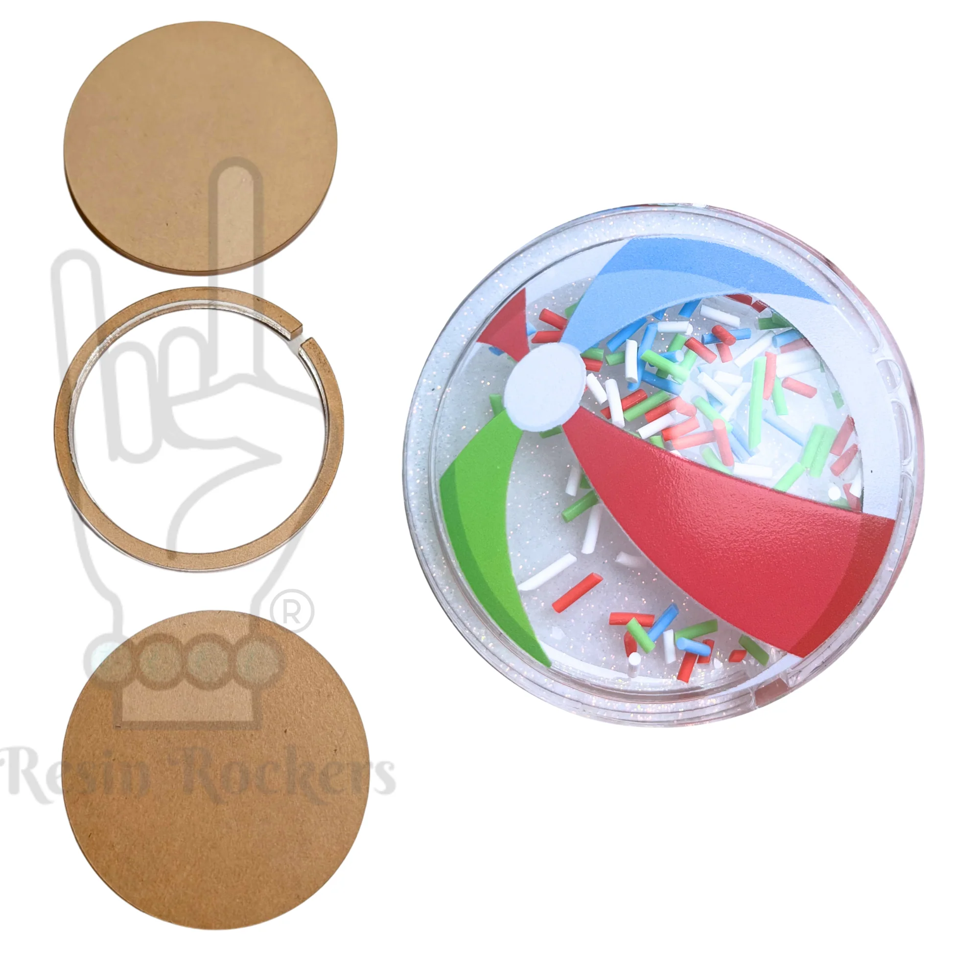 ACRYLIC SHAKER KITS with DECALS