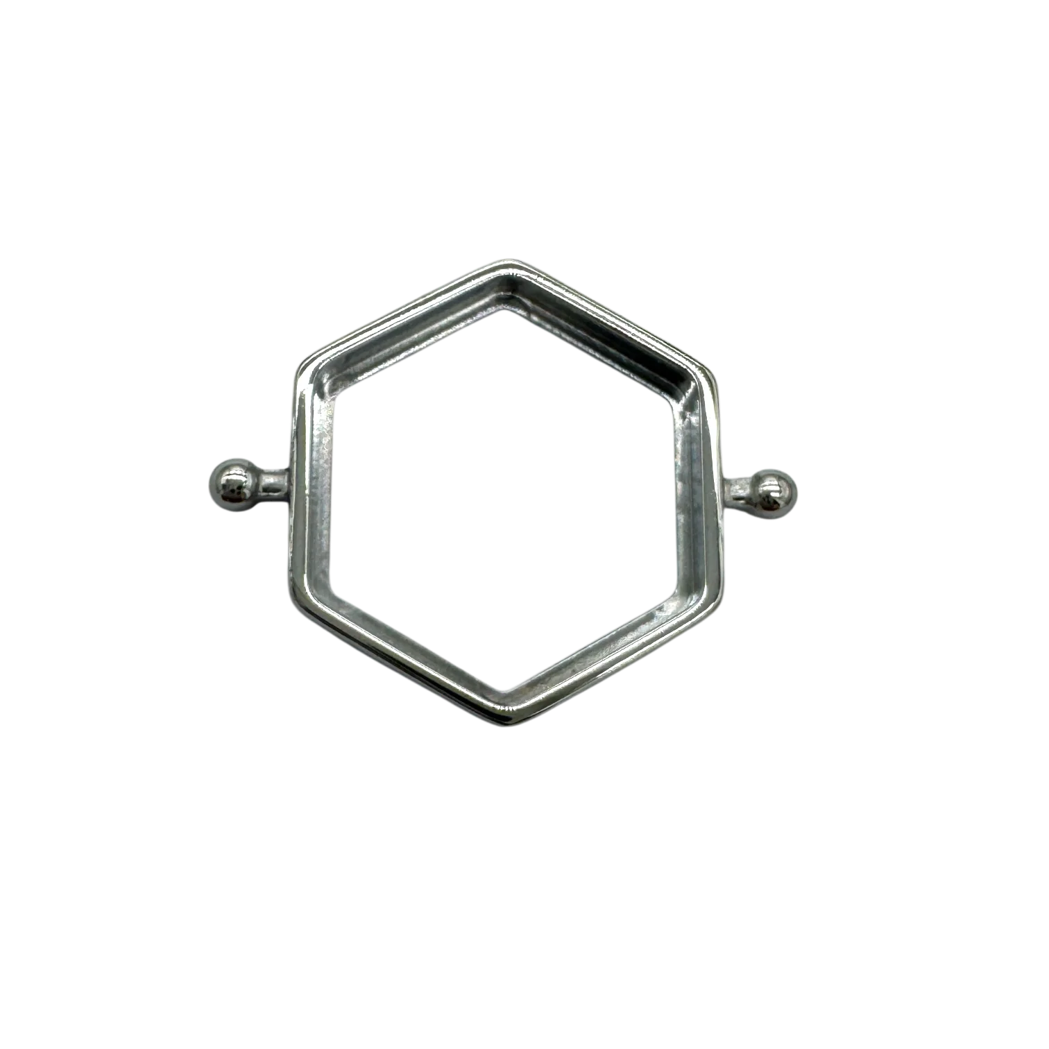 CONQUERing Hexagon Element for DIY Jewelry Blank - Image 5