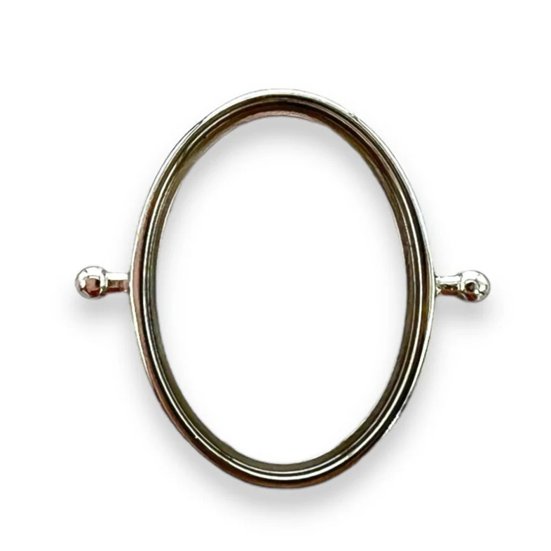 CONQUERing Oval Element DIY Jewelry Blank - Image 4