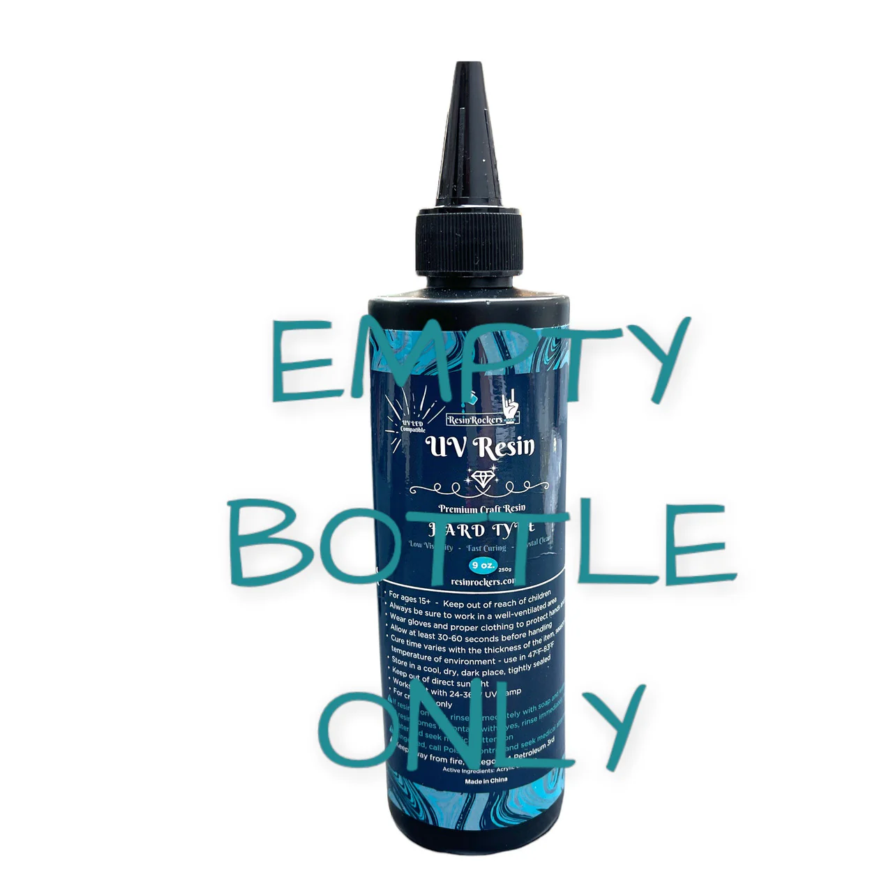 Empty UV Resin Bottle 250g - Image 3