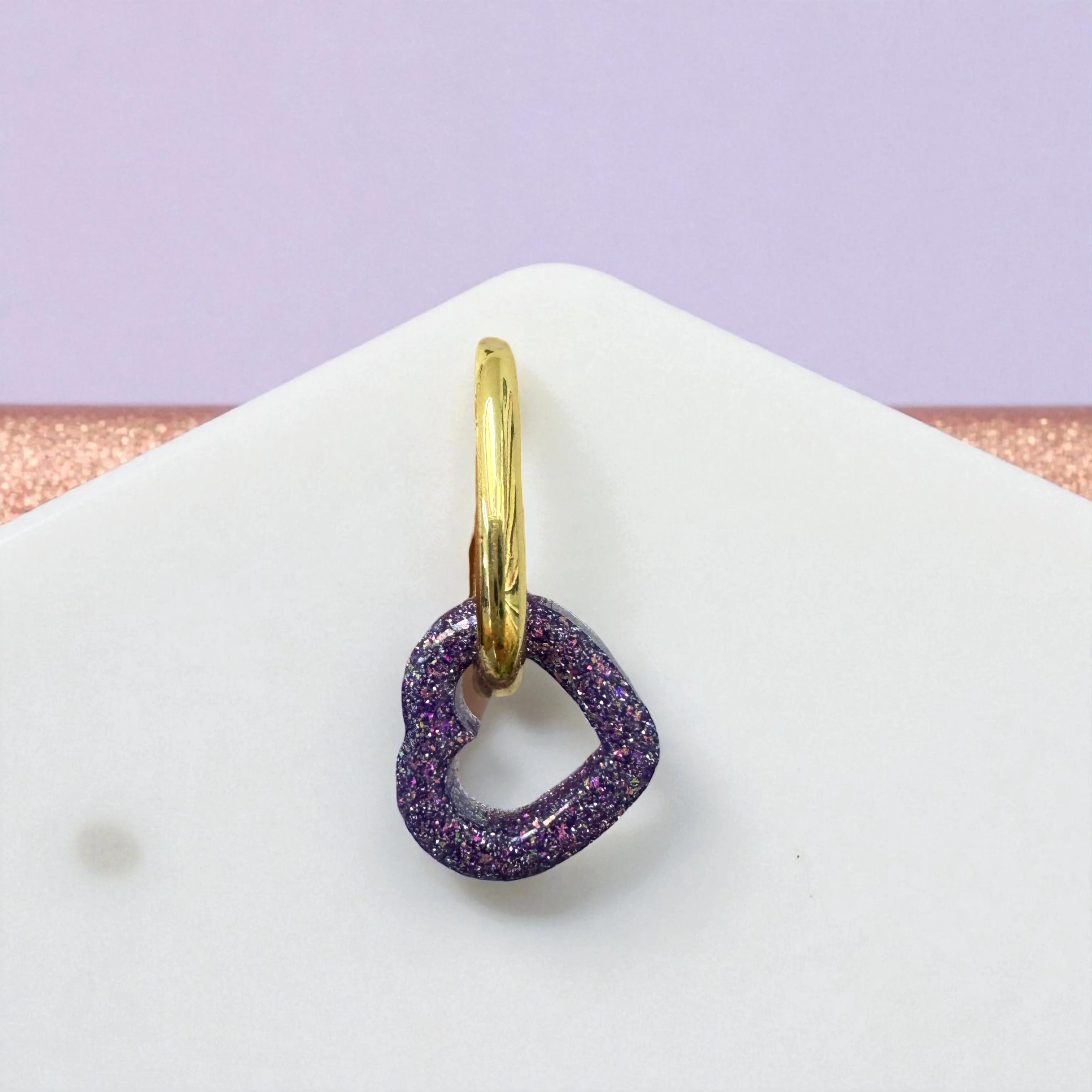 Interchangeable Shapes UV Resin Earring Mold for Link Hoops - Image 5