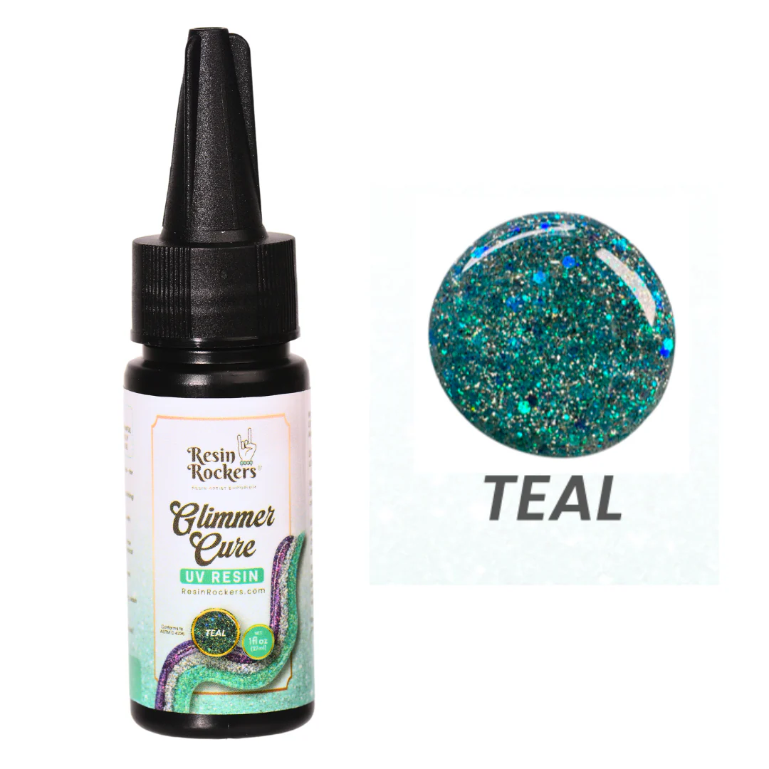 Glimmer Cure Glitter UV Resin Hard Type™️ - Full Kit - Image 15