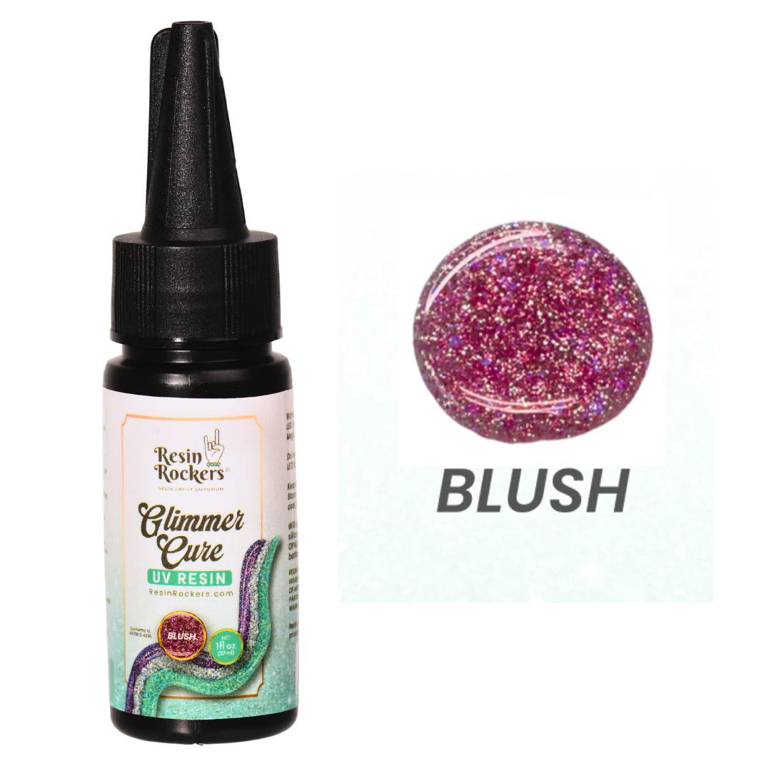 Glimmer Cure Glitter UV Resin Hard Type™️ - Full Kit - Image 5