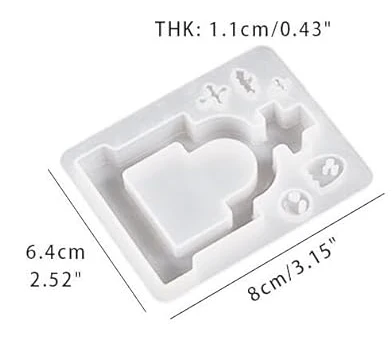 Grave Stone Shaker Mold with Pre-cut Film - Image 3