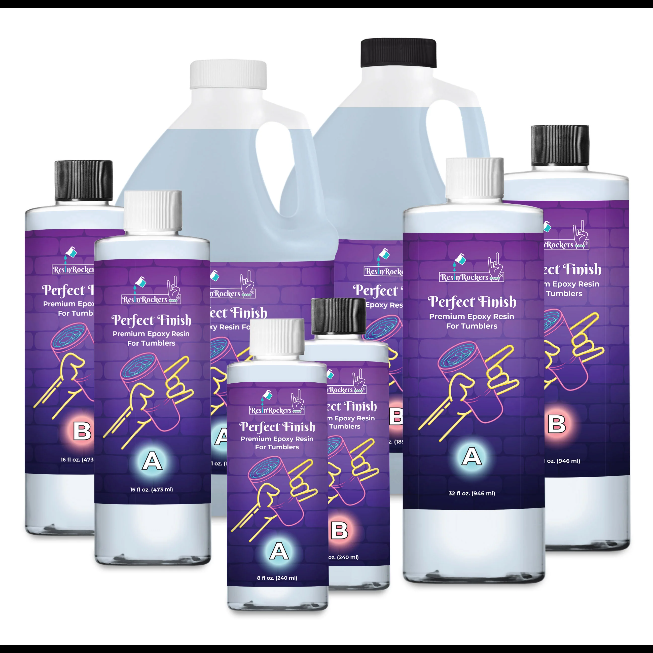 Perfect Finish™️ Premium Artist Epoxy Resin For Coating Fine Art & Tumblers - Image 11