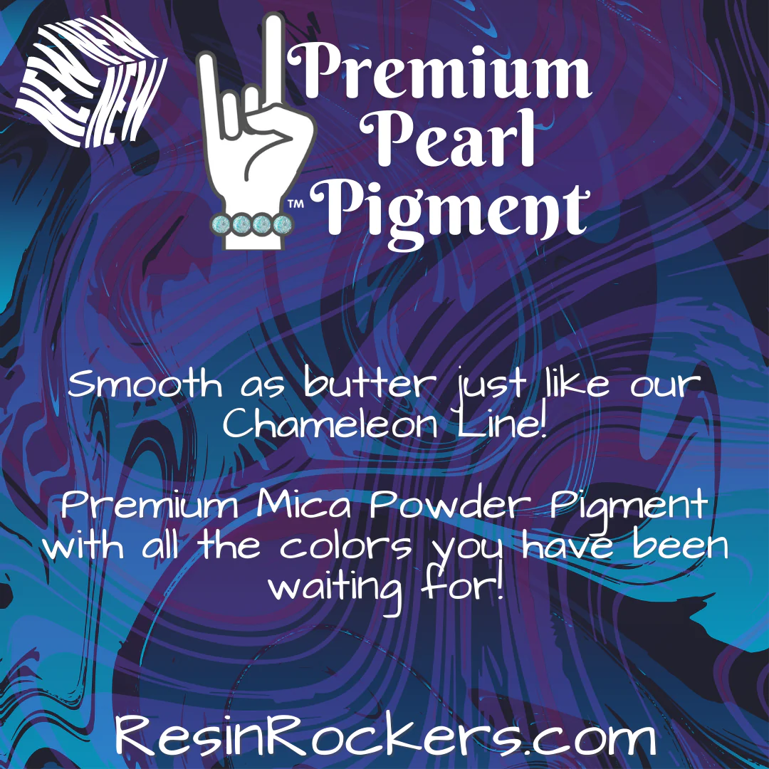 Rockers Pro Pearl Premium Mica Pigment Powder Brown Sugar - Image 3