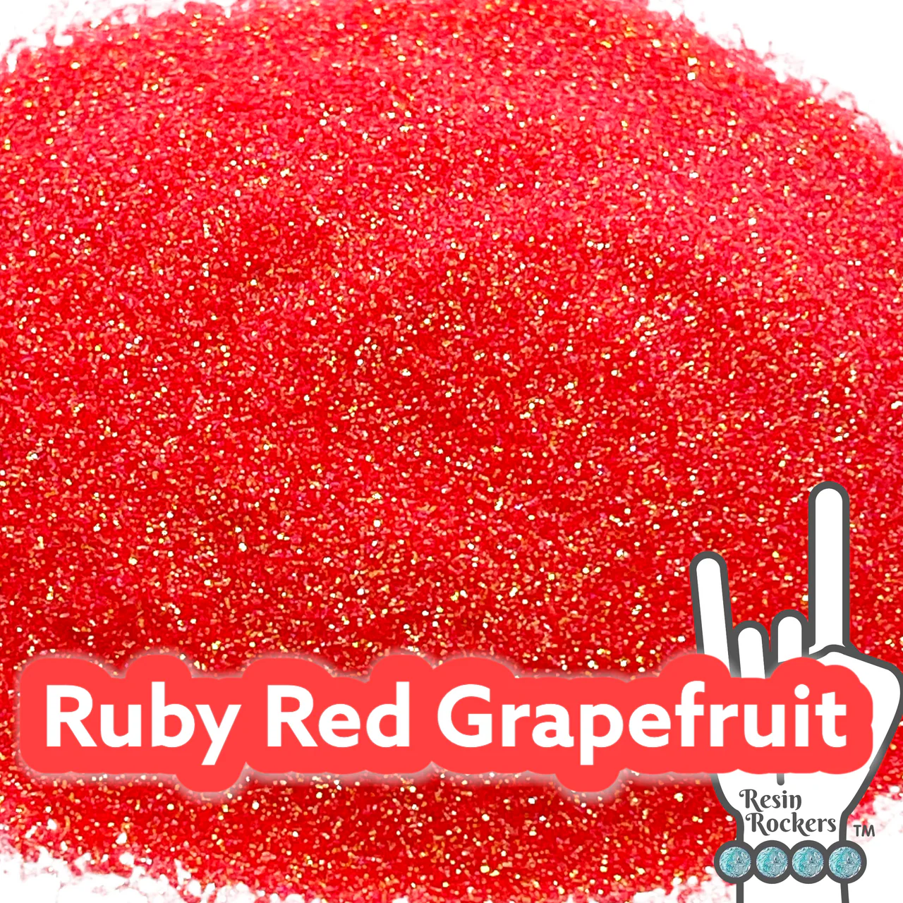 Ruby Red Grapefruit Iridescent Microfine Glitter