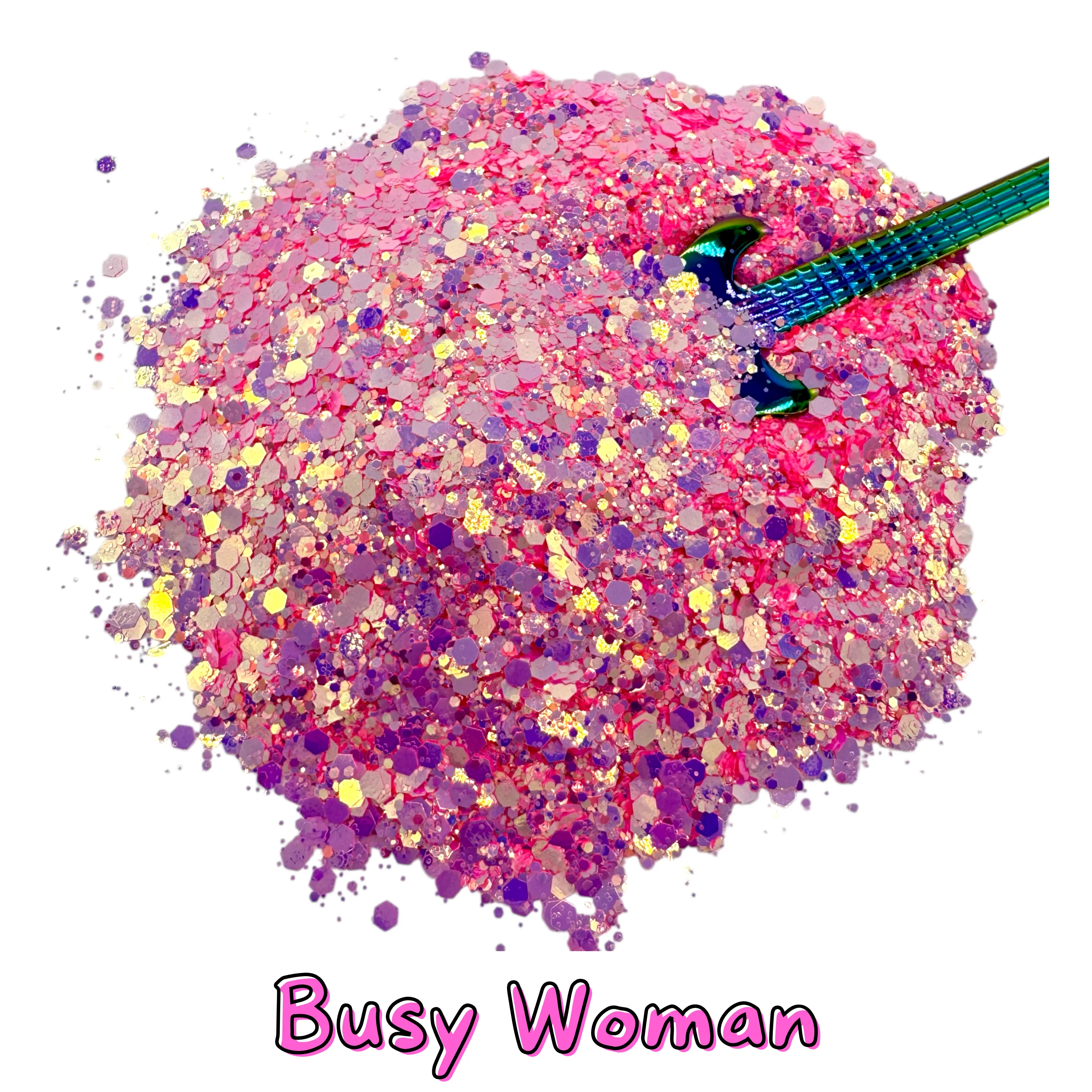 Sabrina Series Super Sparkle Iridescent Chunky Glitter Mix Bundle - Image 4