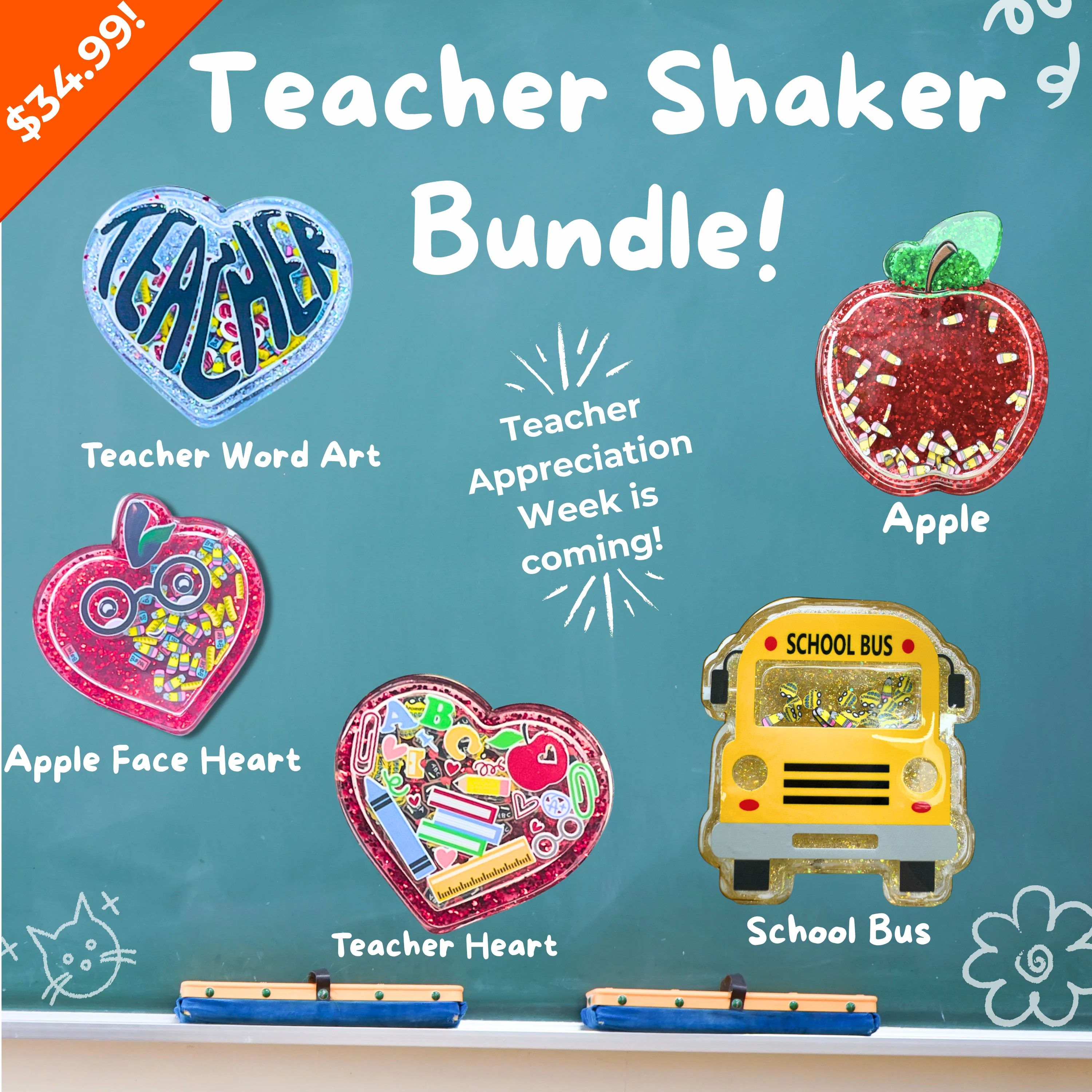Teacher Shaker Kit Bundle