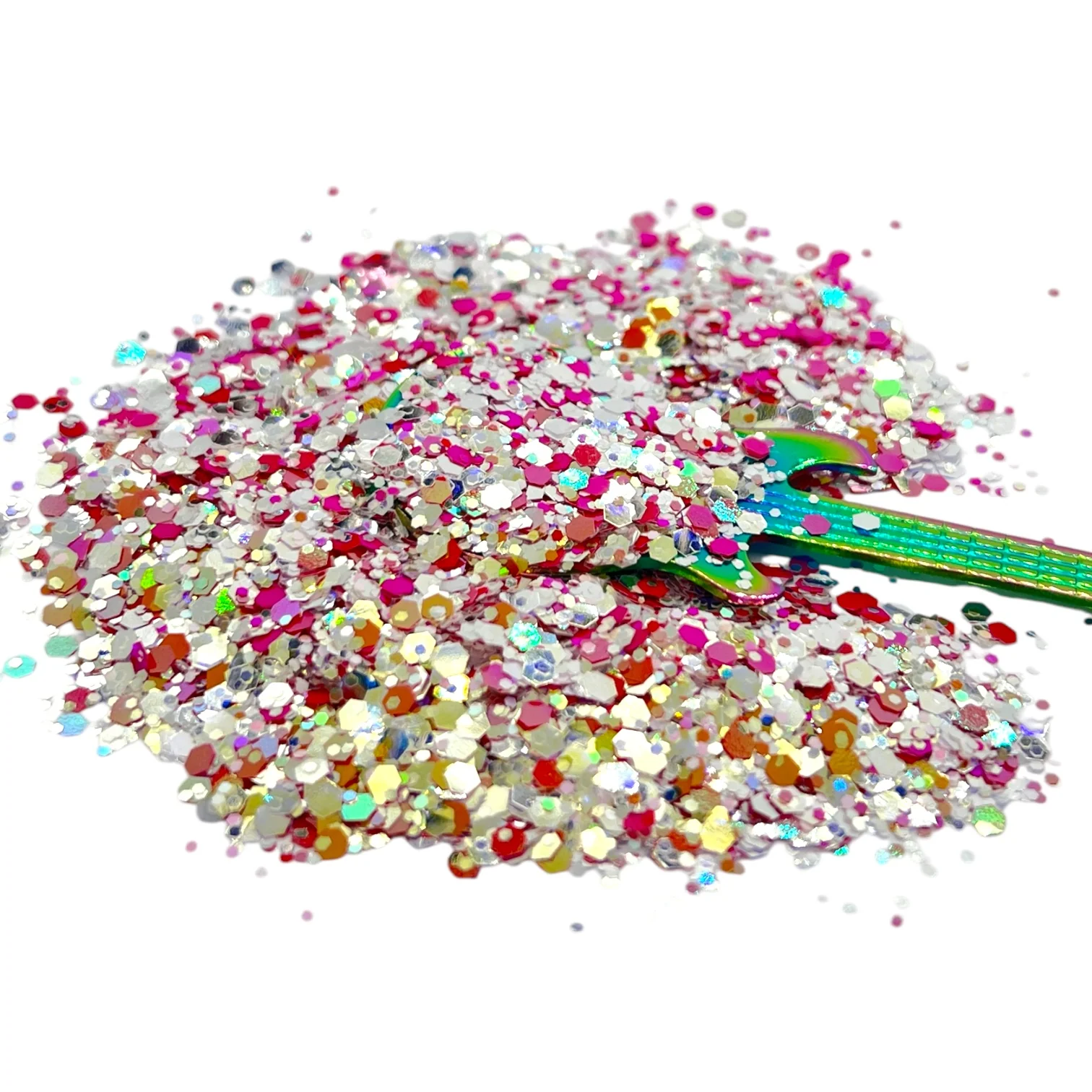 Techno Series Mirror Shine Chunky Glitter Mix Bundle - Image 11