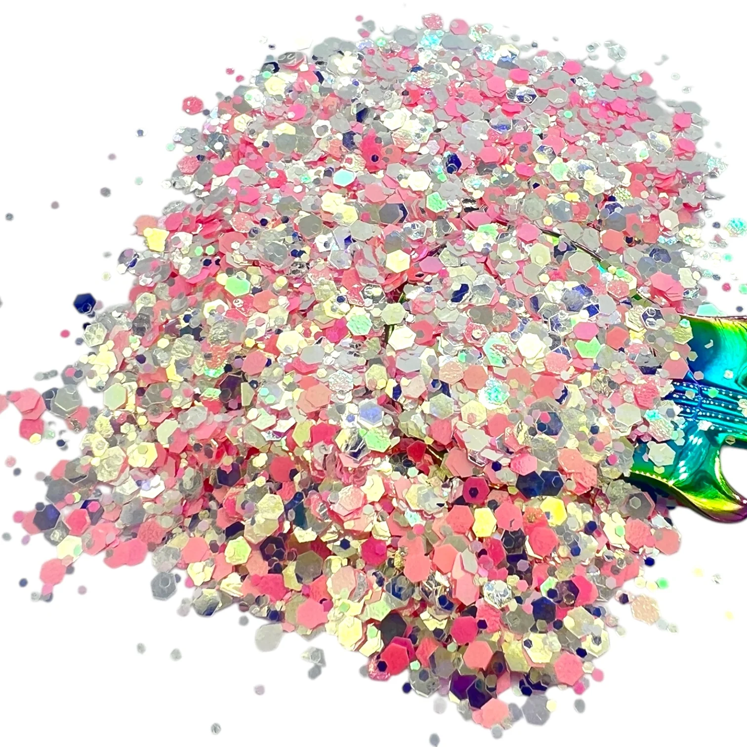 Techno Series Mirror Shine Chunky Glitter Mix Bundle - Image 12