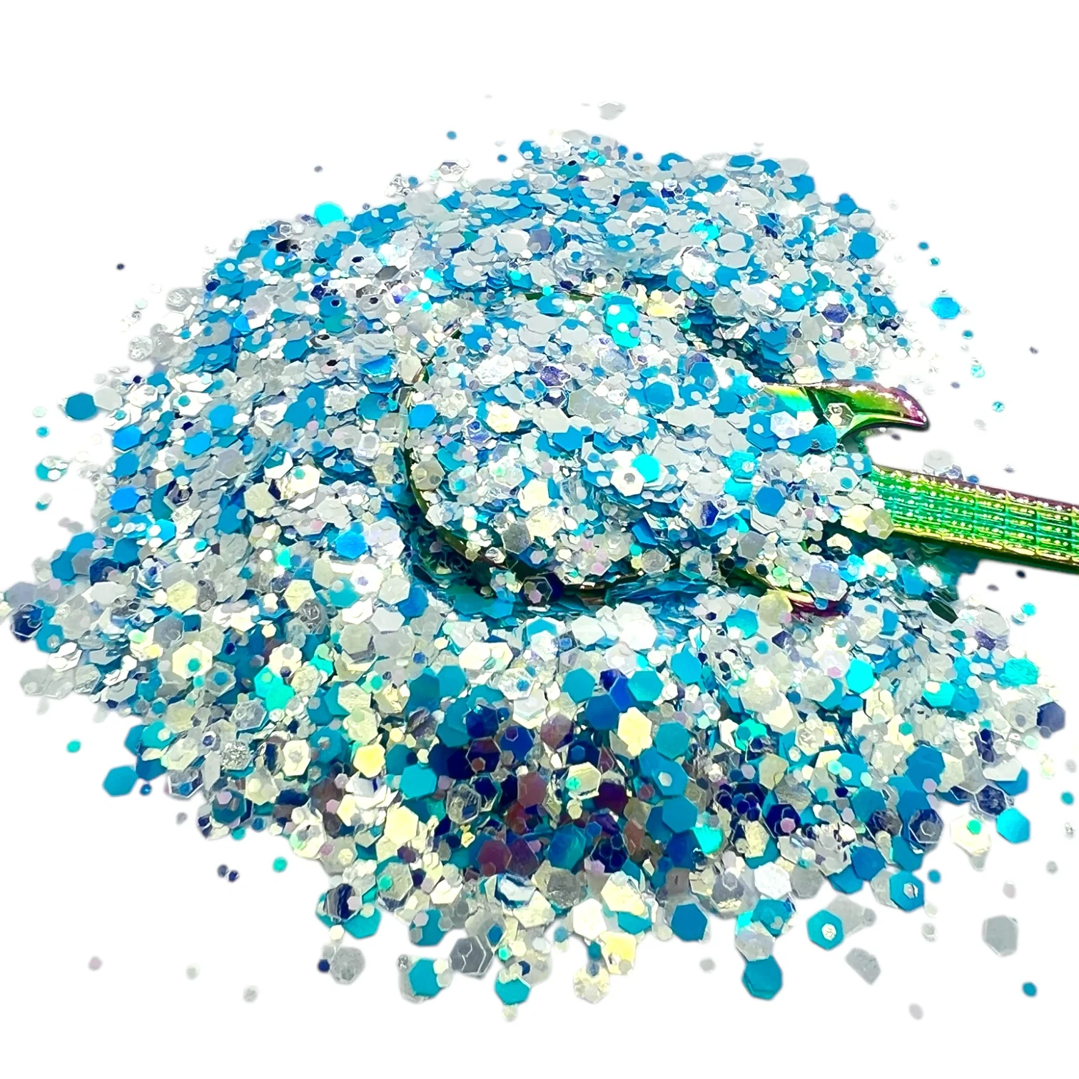 Techno Series Mirror Shine Chunky Glitter Mix Bundle - Image 4