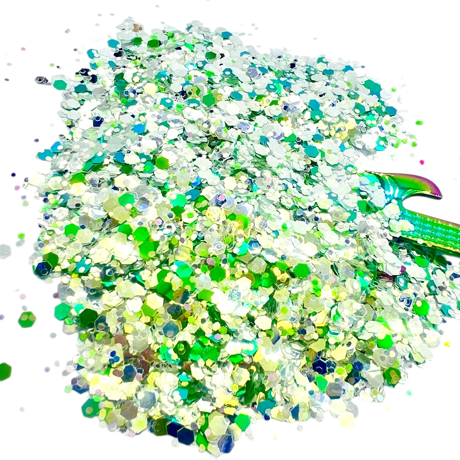 Techno Series Mirror Shine Chunky Glitter Mix Bundle - Image 9