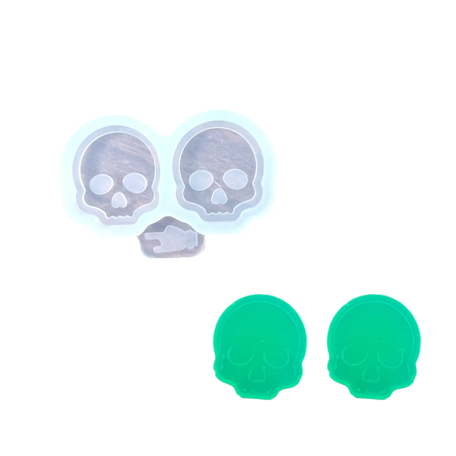 Tiny Halloween Stud Earring Mold Bundle for UV Resin and Epoxy Resin - Image 6