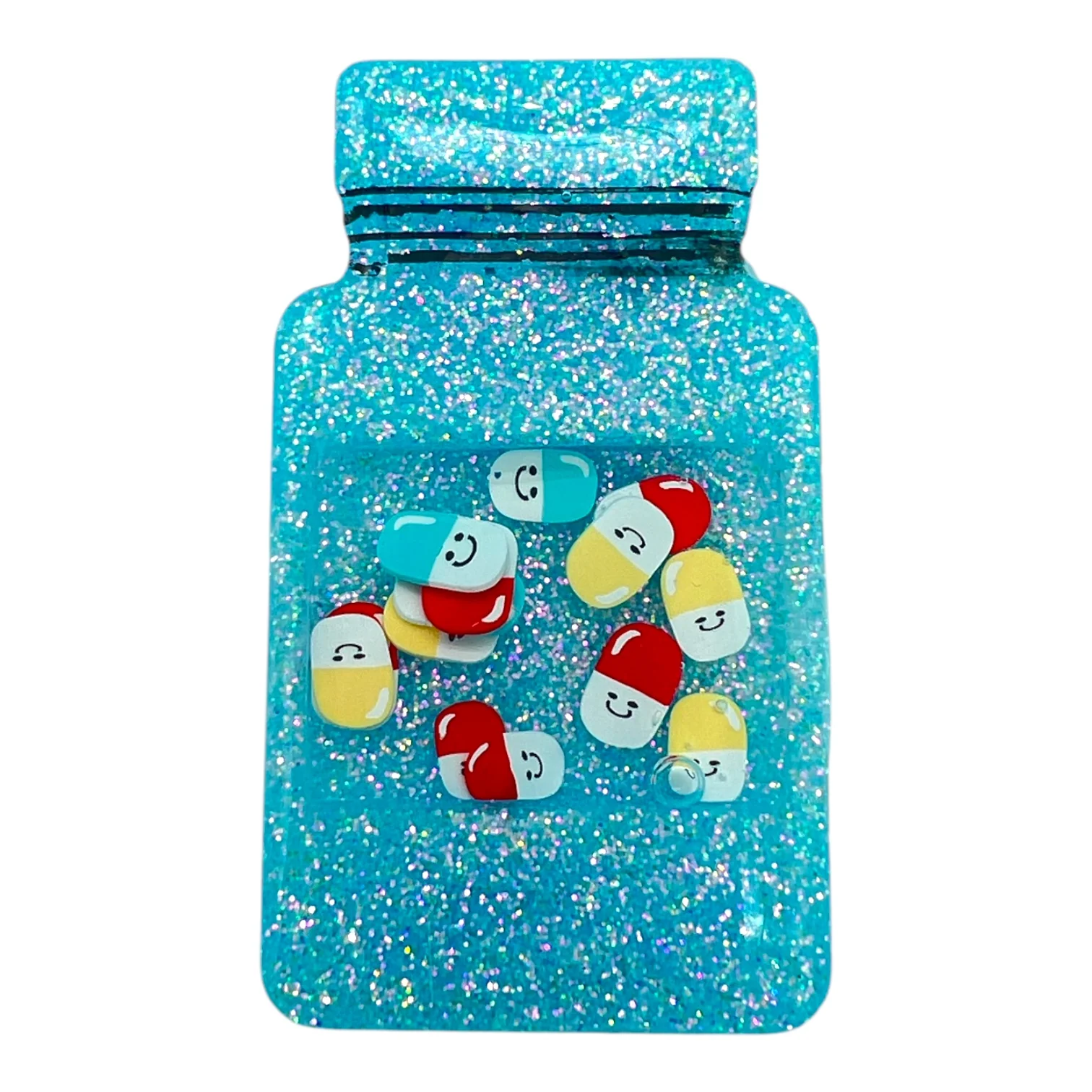 Pill Bottle Shaker Badge Reel or Phone Grip Shaker Mold - Image 3